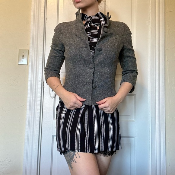 NWOT Candie’s Black & White Halter Mini Dress XS *Discontinued Style* - Picture 5 of 12